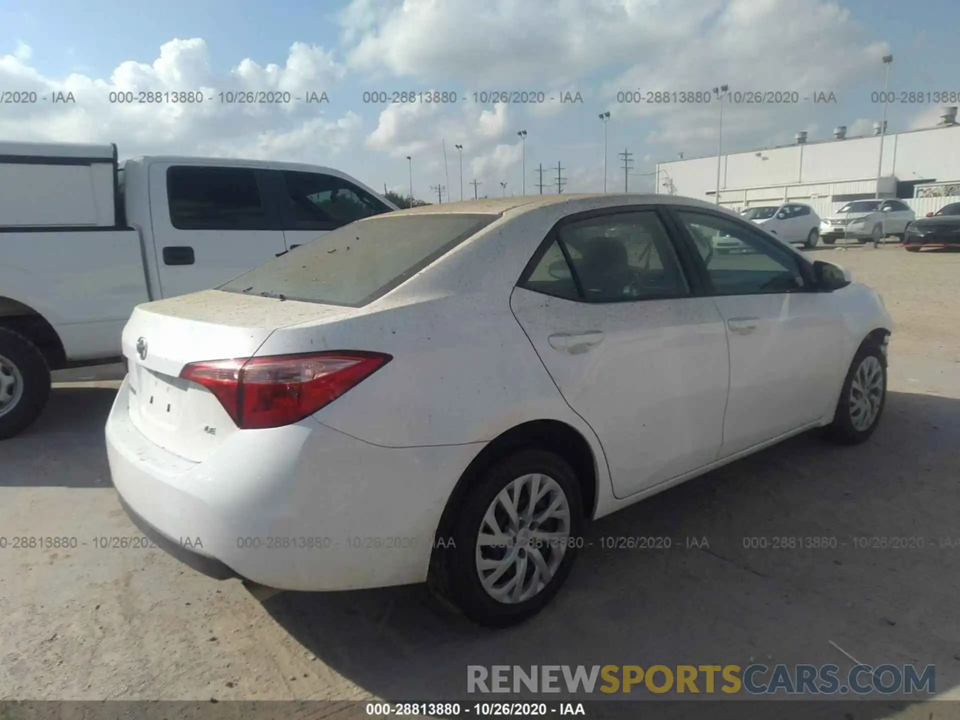 4 Photograph of a damaged car 5YFBURHE8KP914328 TOYOTA COROLLA 2019