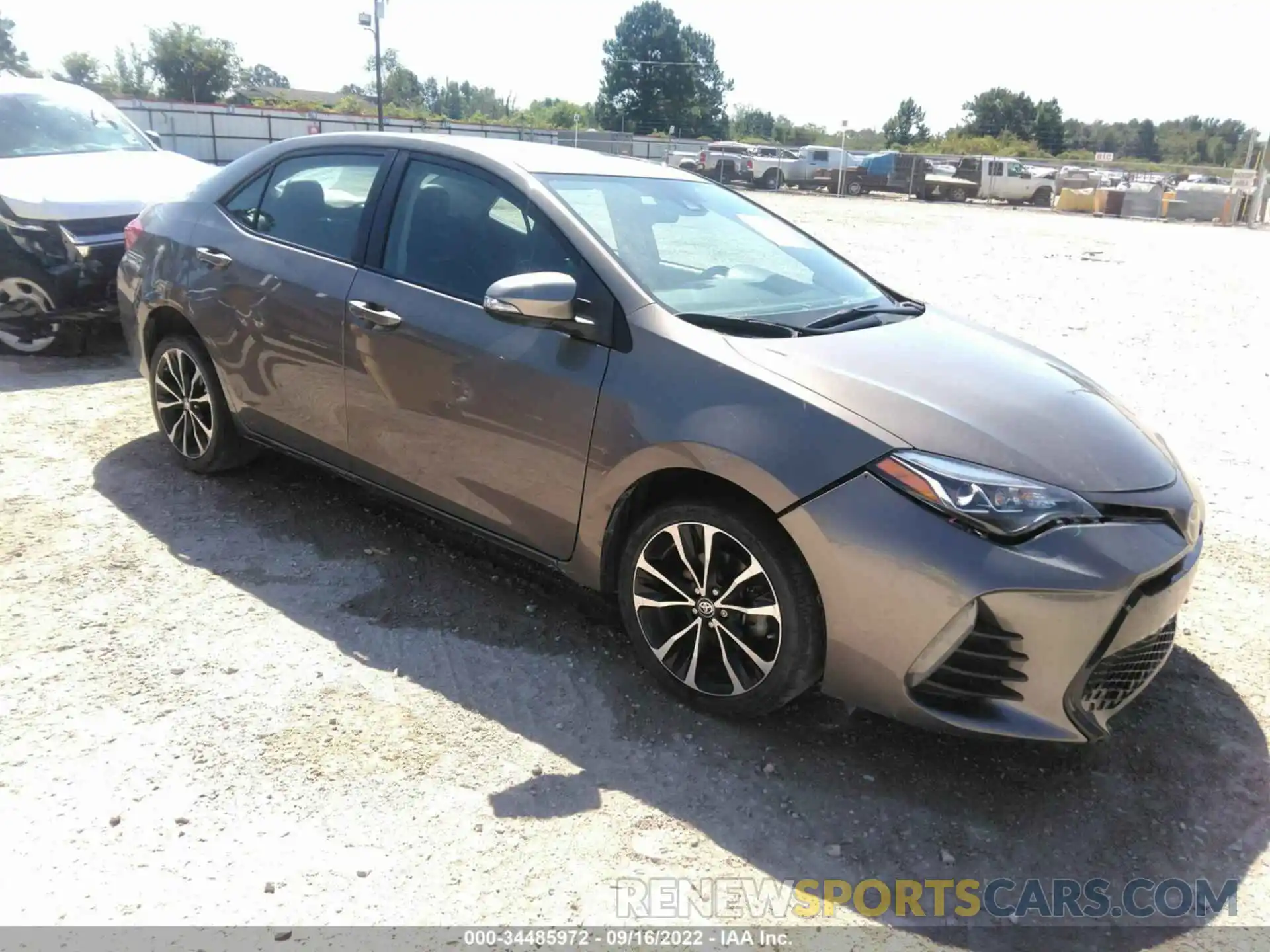 1 Photograph of a damaged car 5YFBURHE8KP914362 TOYOTA COROLLA 2019