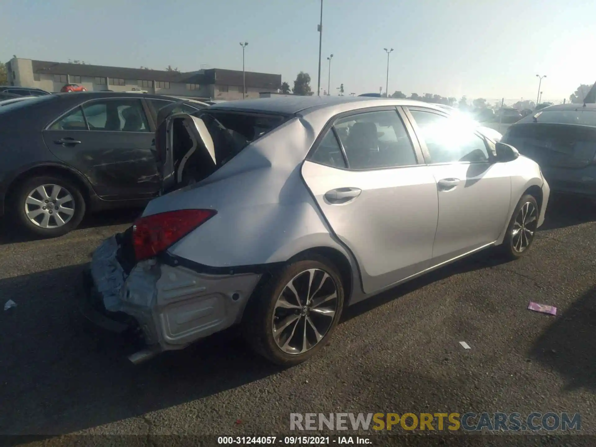 4 Photograph of a damaged car 5YFBURHE8KP915429 TOYOTA COROLLA 2019