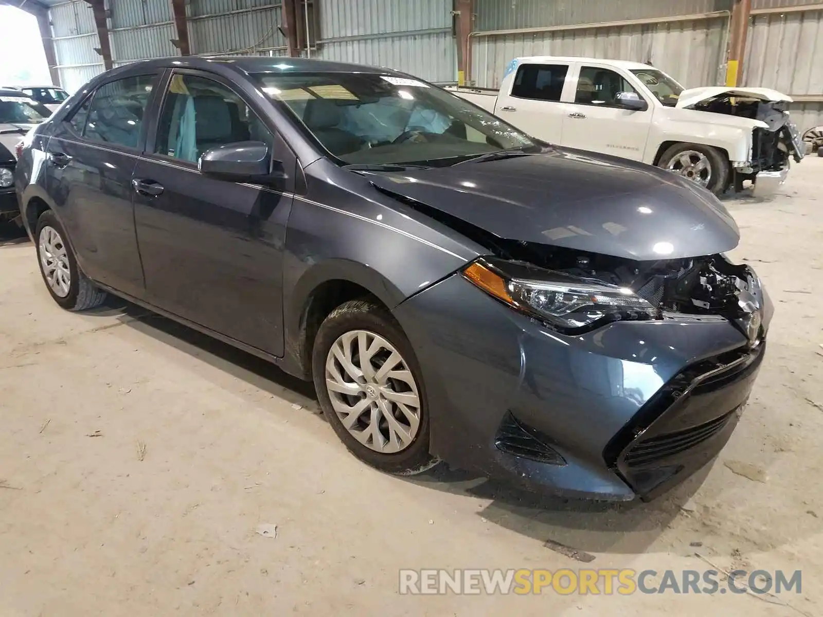 1 Photograph of a damaged car 5YFBURHE8KP915639 TOYOTA COROLLA 2019