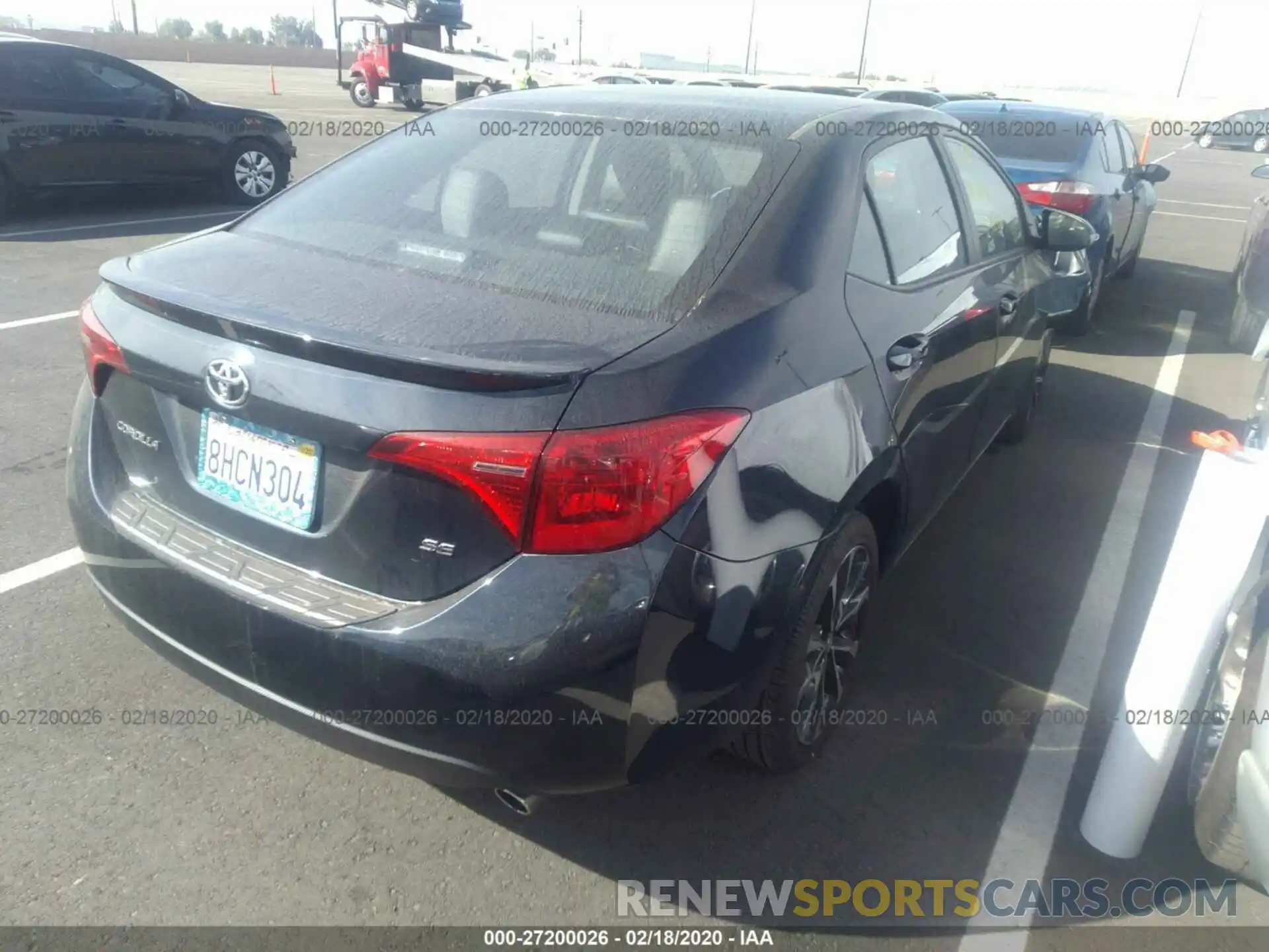 4 Photograph of a damaged car 5YFBURHE8KP915947 TOYOTA COROLLA 2019