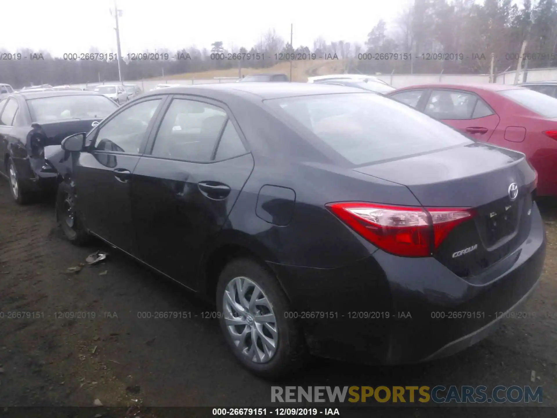 3 Photograph of a damaged car 5YFBURHE8KP916046 TOYOTA COROLLA 2019