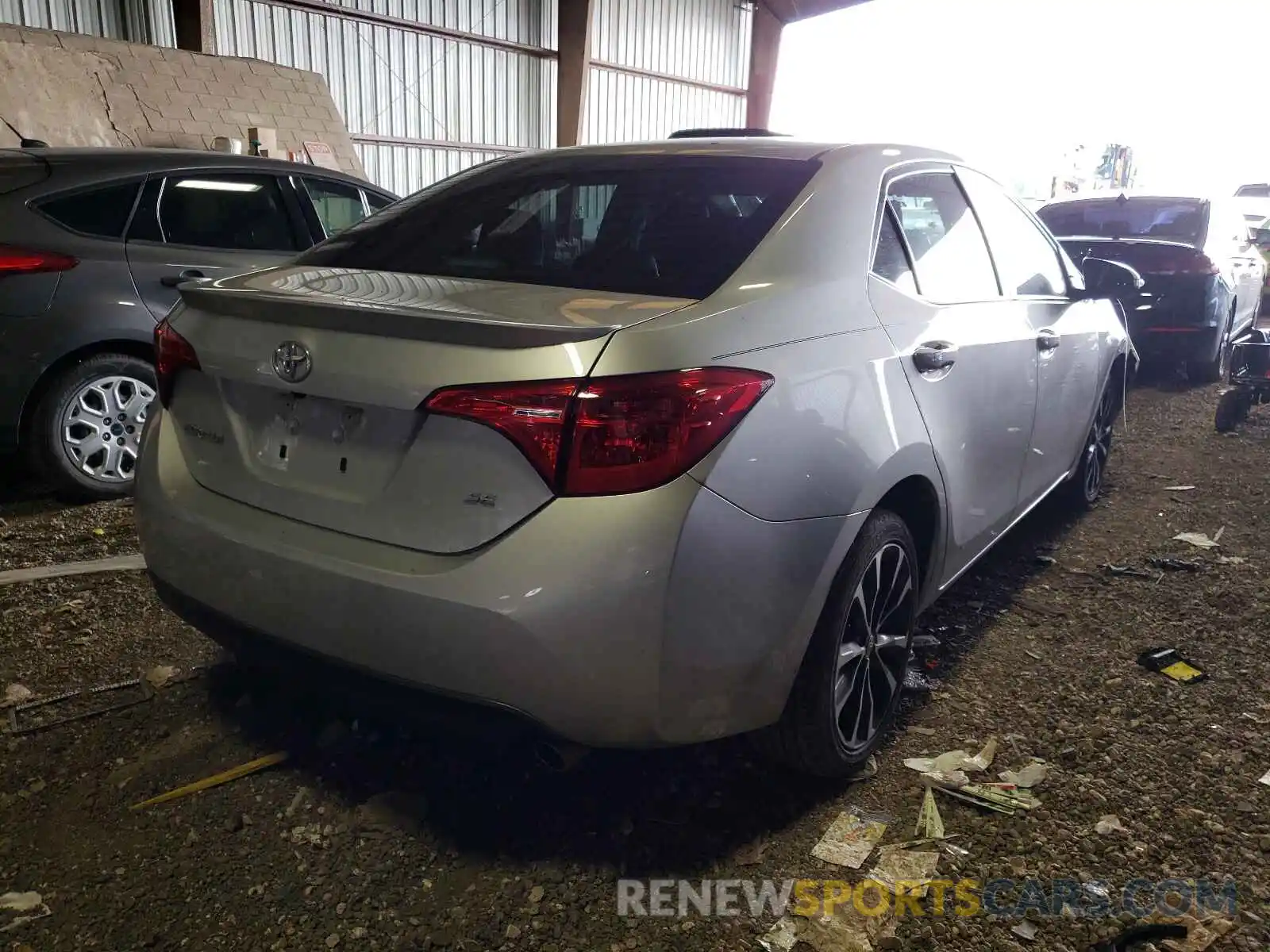 4 Photograph of a damaged car 5YFBURHE8KP916788 TOYOTA COROLLA 2019