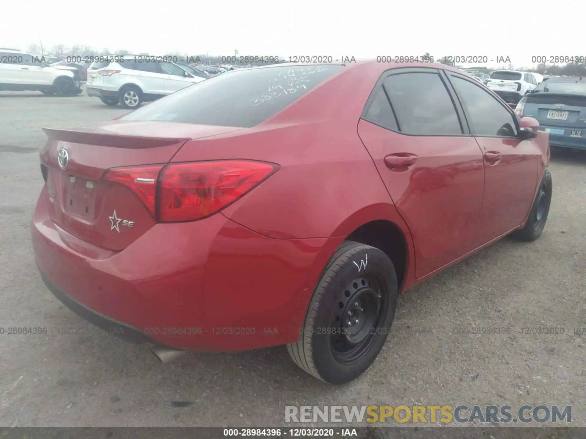 4 Photograph of a damaged car 5YFBURHE8KP917262 TOYOTA COROLLA 2019