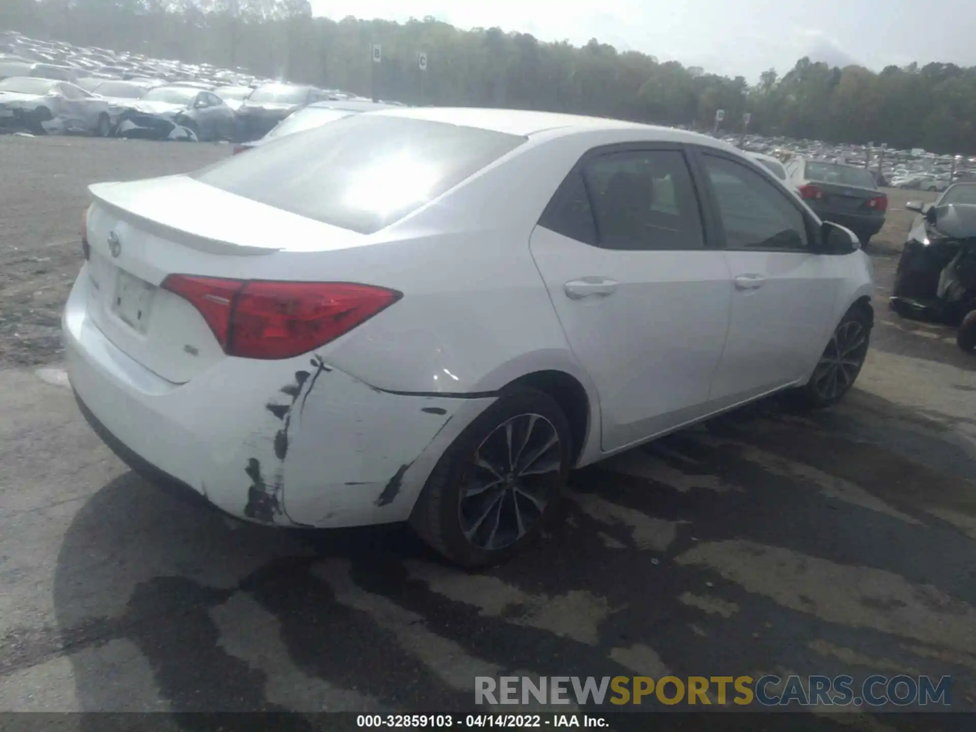 4 Photograph of a damaged car 5YFBURHE8KP917360 TOYOTA COROLLA 2019