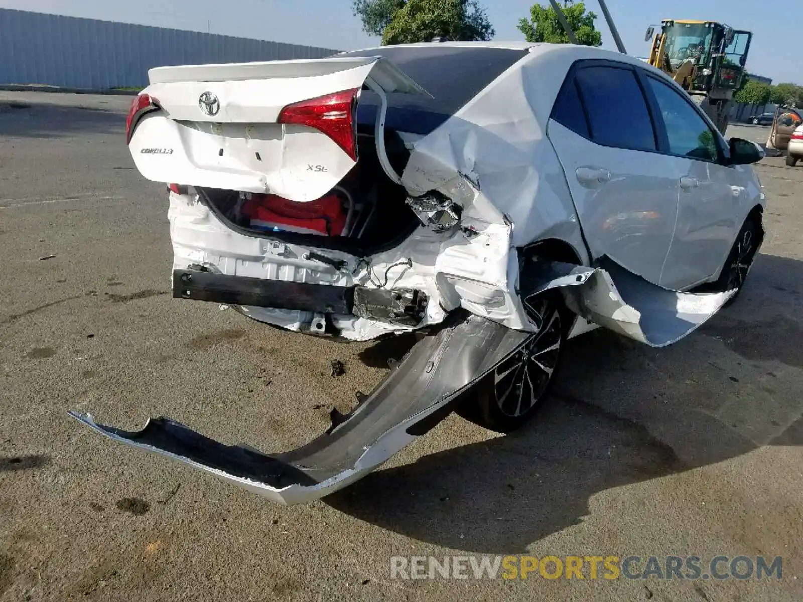 4 Photograph of a damaged car 5YFBURHE8KP917522 TOYOTA COROLLA 2019