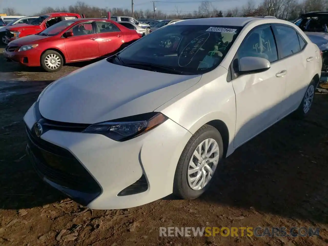 2 Photograph of a damaged car 5YFBURHE8KP917875 TOYOTA COROLLA 2019