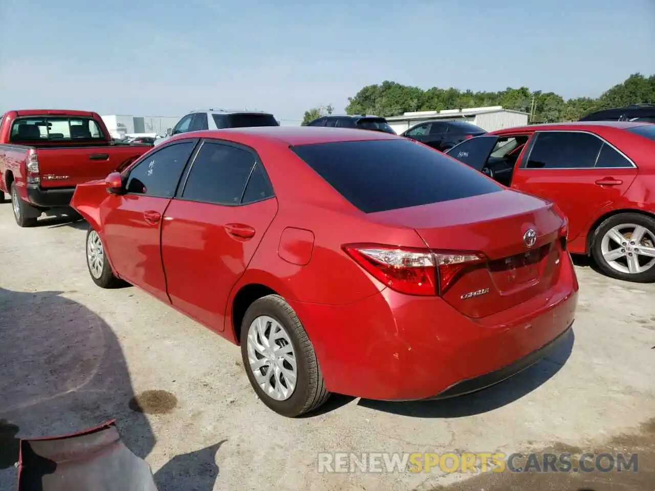 3 Photograph of a damaged car 5YFBURHE8KP918105 TOYOTA COROLLA 2019