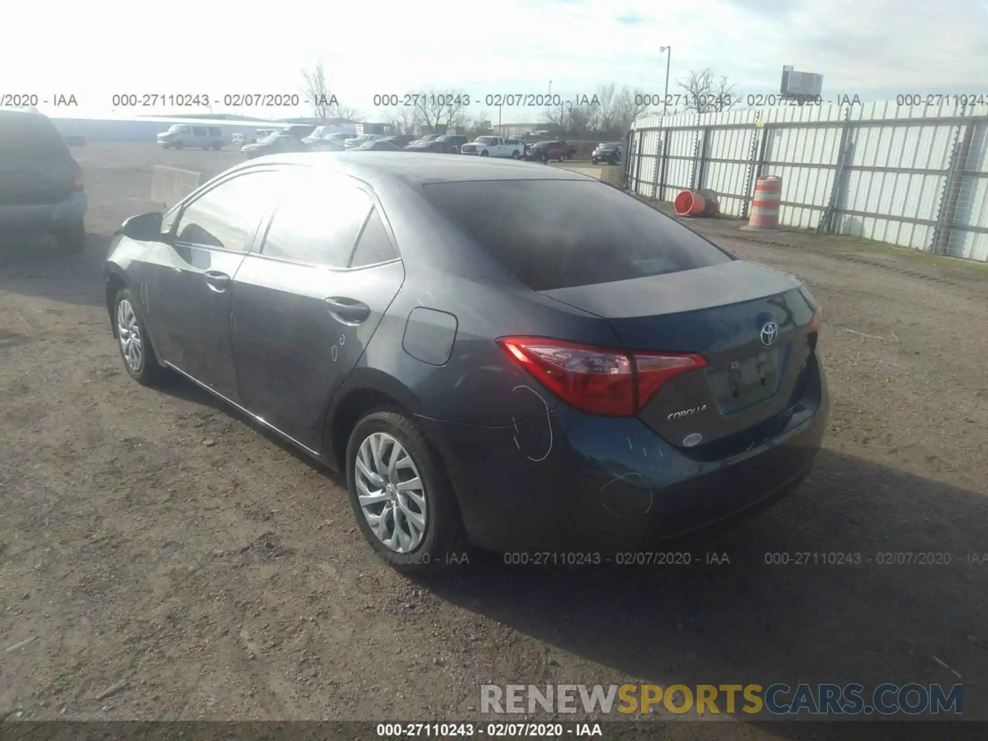 3 Photograph of a damaged car 5YFBURHE8KP918329 TOYOTA COROLLA 2019