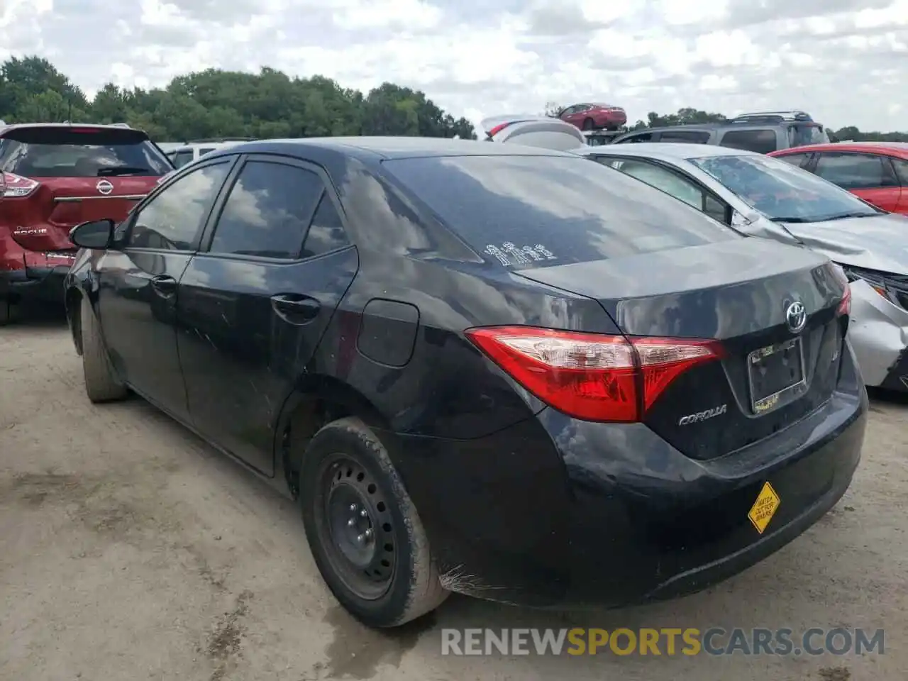 3 Photograph of a damaged car 5YFBURHE8KP918587 TOYOTA COROLLA 2019