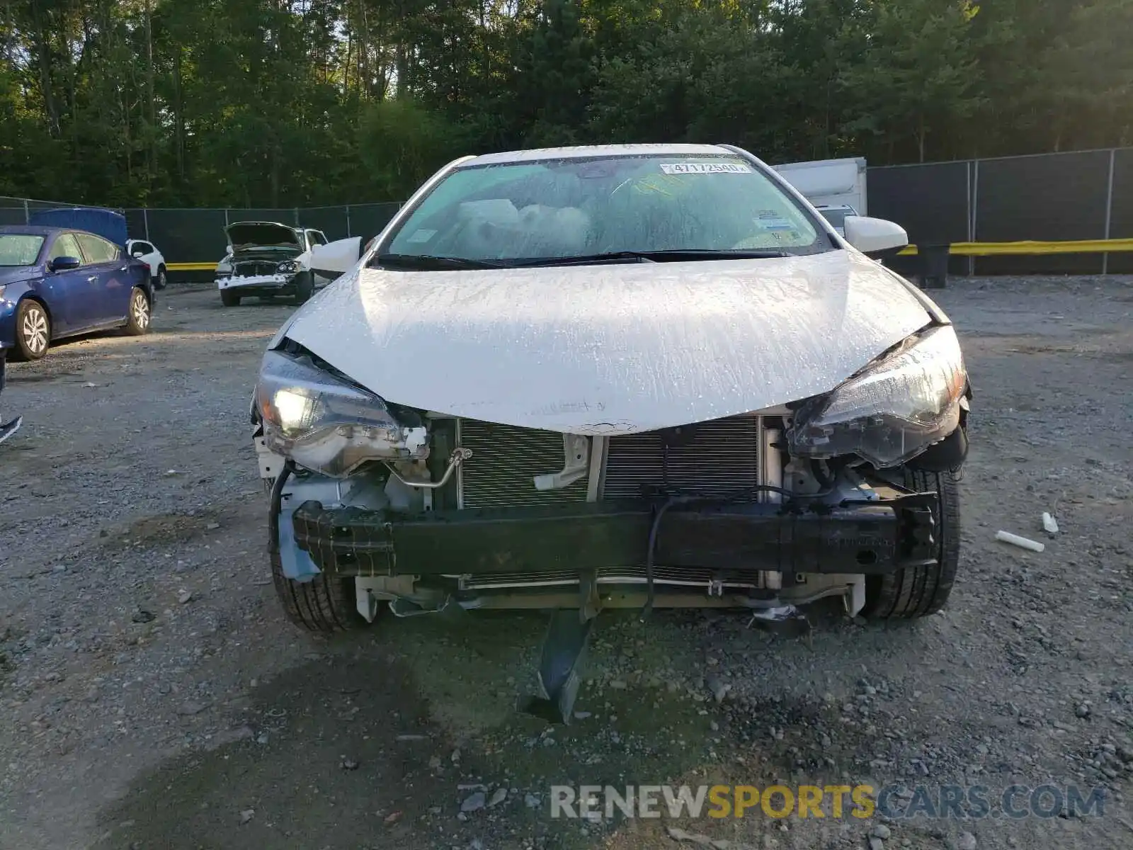 9 Photograph of a damaged car 5YFBURHE8KP918847 TOYOTA COROLLA 2019