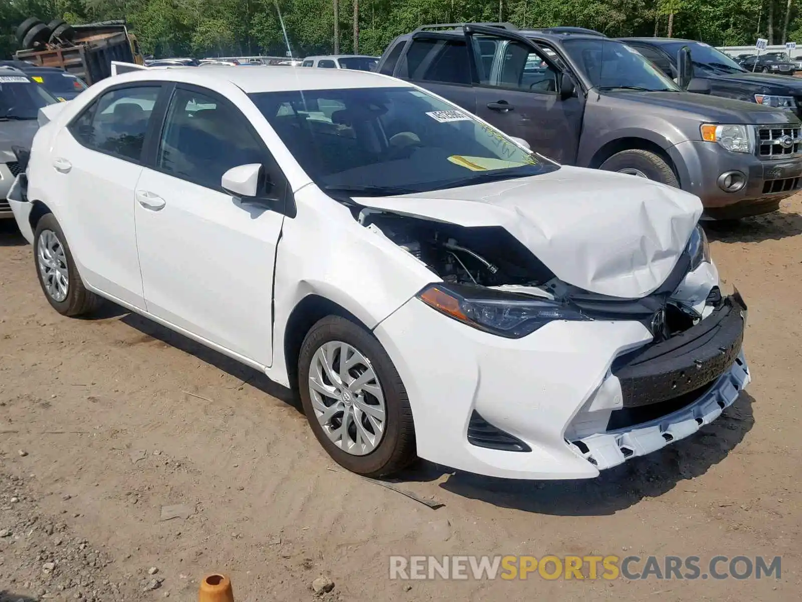 1 Photograph of a damaged car 5YFBURHE8KP919139 TOYOTA COROLLA 2019