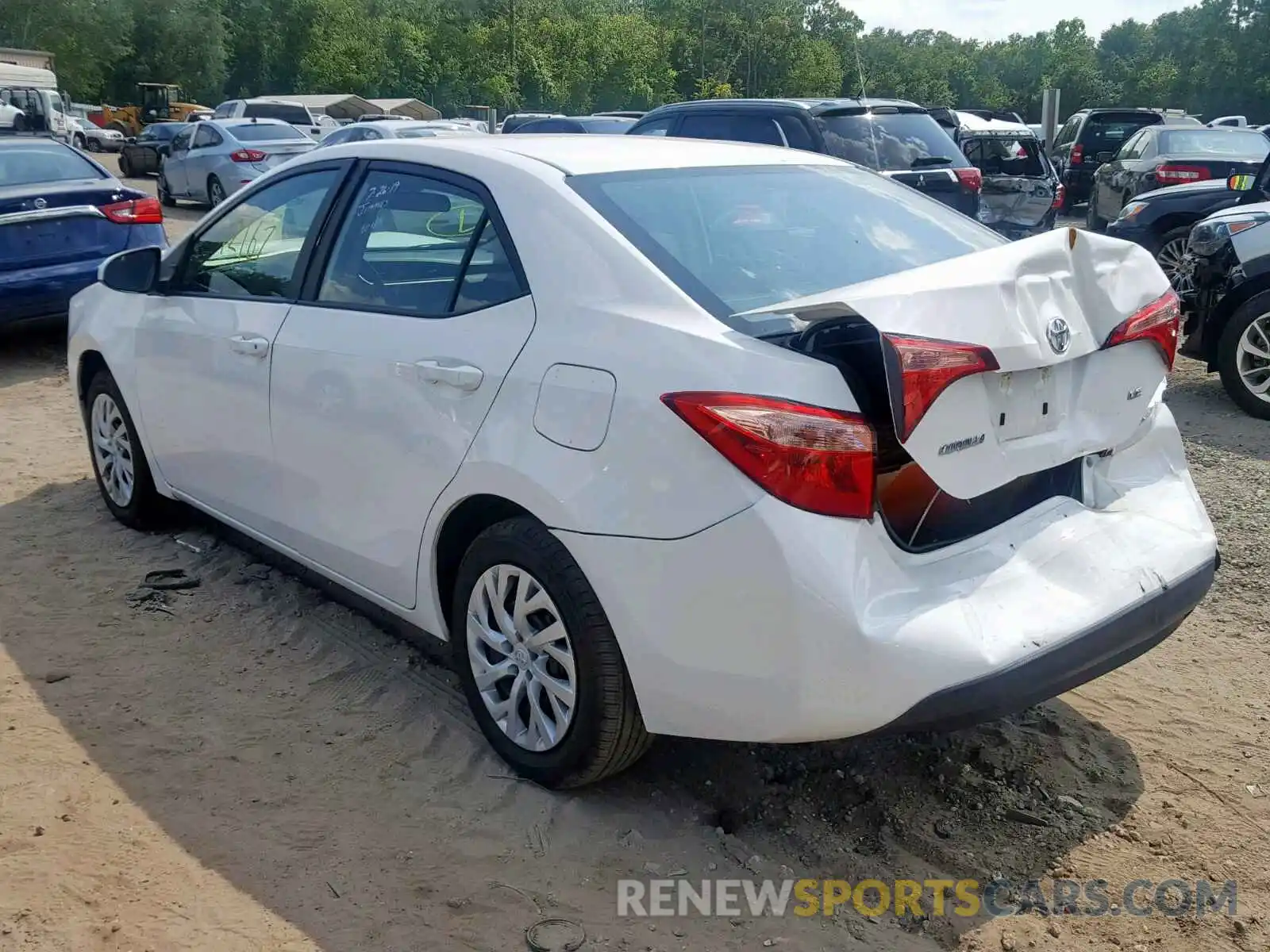 3 Photograph of a damaged car 5YFBURHE8KP919139 TOYOTA COROLLA 2019