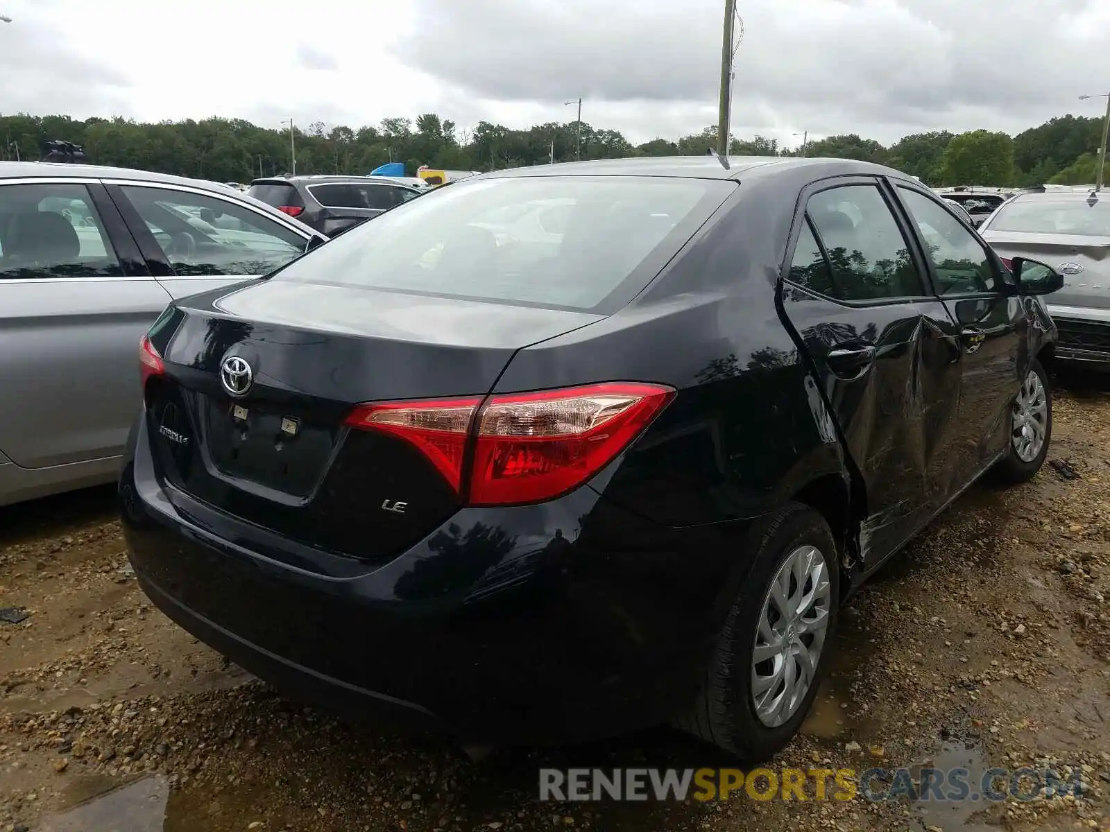 4 Photograph of a damaged car 5YFBURHE8KP919335 TOYOTA COROLLA 2019