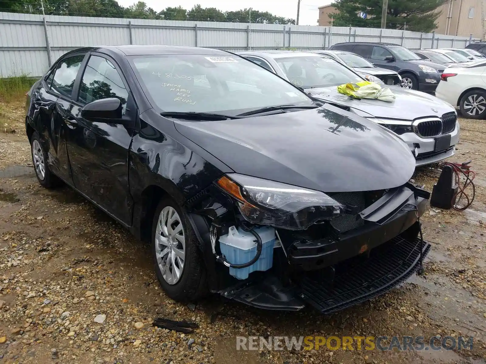 9 Photograph of a damaged car 5YFBURHE8KP919335 TOYOTA COROLLA 2019