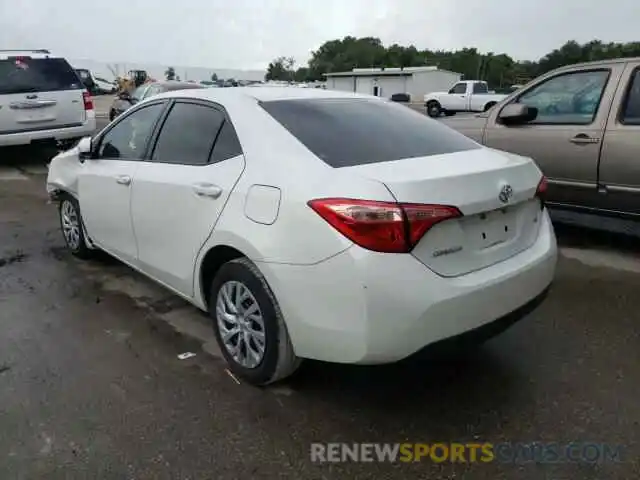 3 Photograph of a damaged car 5YFBURHE8KP919738 TOYOTA COROLLA 2019