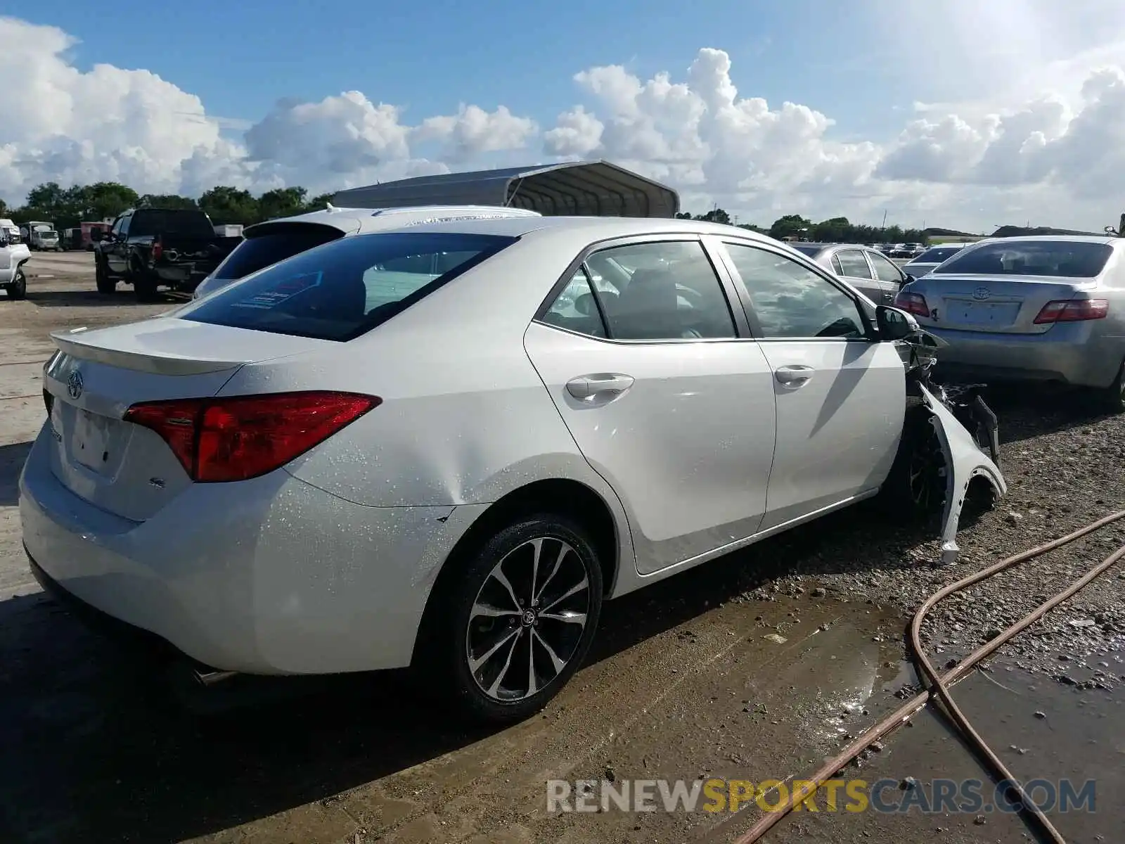 4 Photograph of a damaged car 5YFBURHE8KP920825 TOYOTA COROLLA 2019