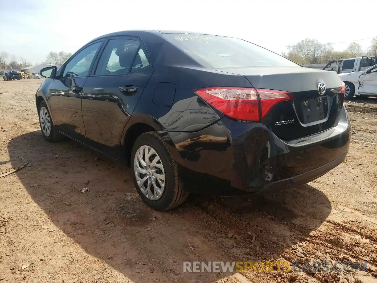 3 Photograph of a damaged car 5YFBURHE8KP921022 TOYOTA COROLLA 2019