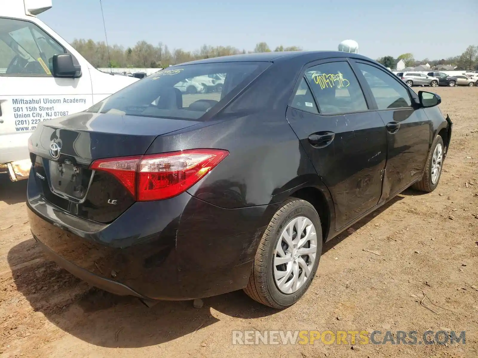 4 Photograph of a damaged car 5YFBURHE8KP921022 TOYOTA COROLLA 2019