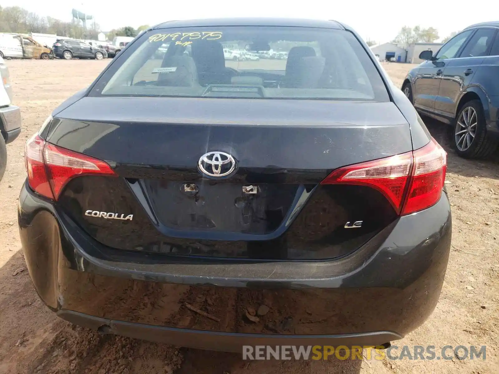 9 Photograph of a damaged car 5YFBURHE8KP921022 TOYOTA COROLLA 2019