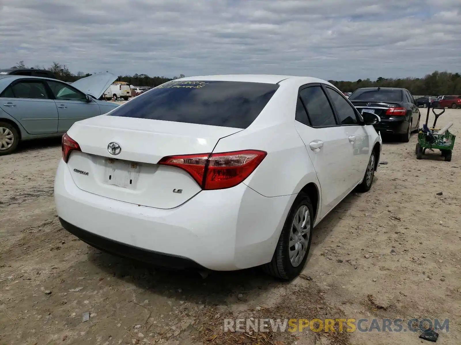 4 Photograph of a damaged car 5YFBURHE8KP921568 TOYOTA COROLLA 2019