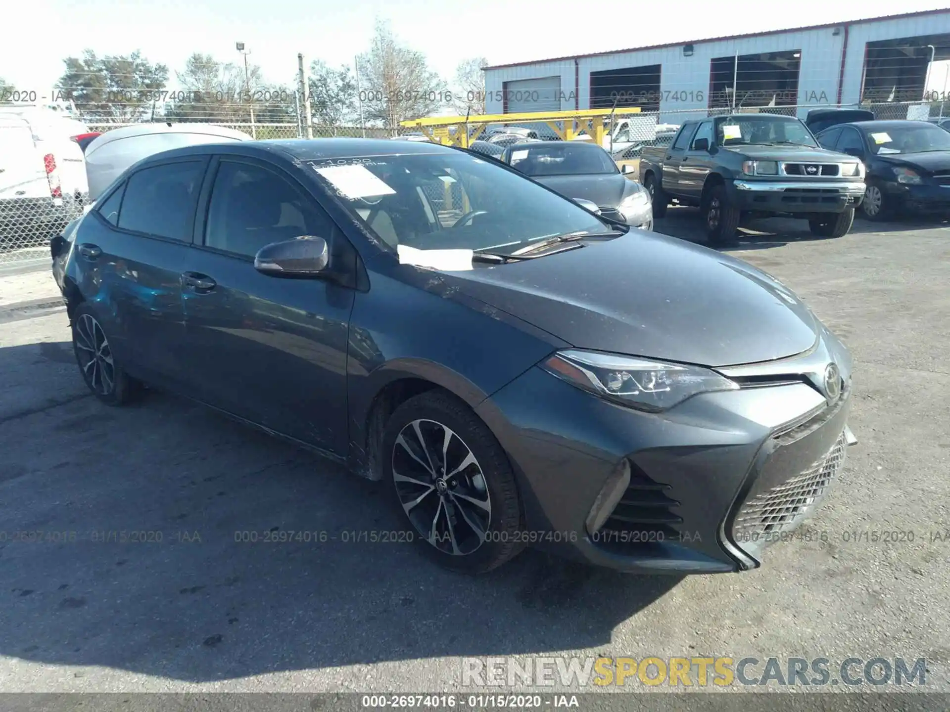 1 Photograph of a damaged car 5YFBURHE8KP922056 TOYOTA COROLLA 2019