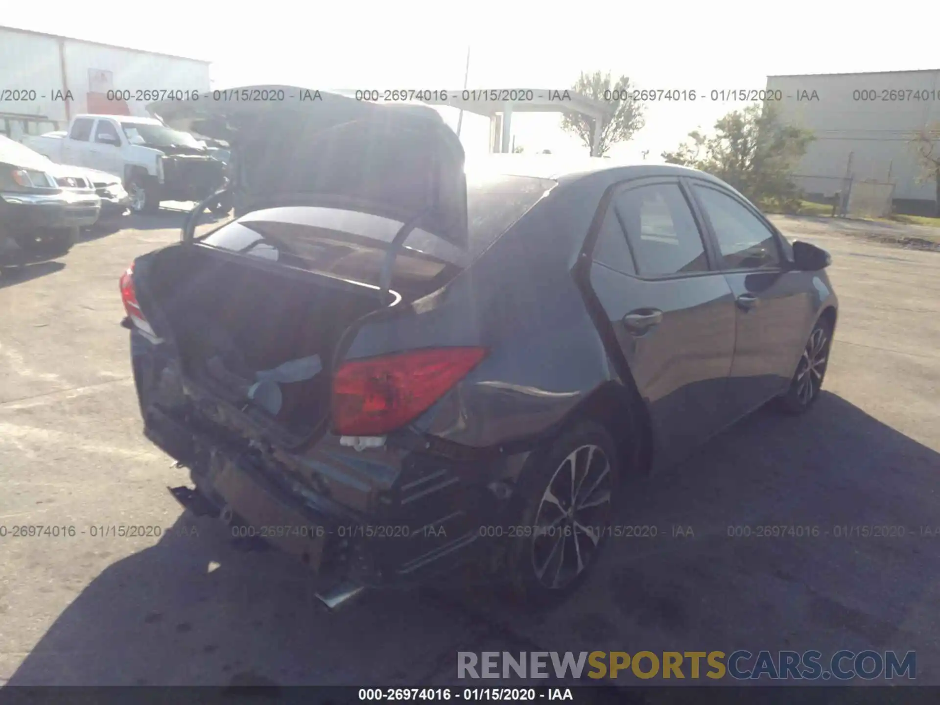 4 Photograph of a damaged car 5YFBURHE8KP922056 TOYOTA COROLLA 2019