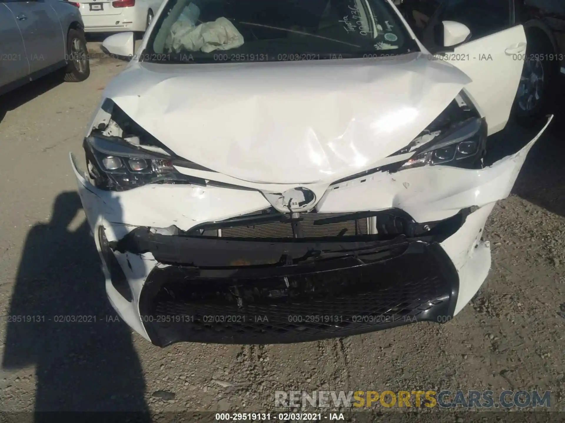 6 Photograph of a damaged car 5YFBURHE8KP922736 TOYOTA COROLLA 2019