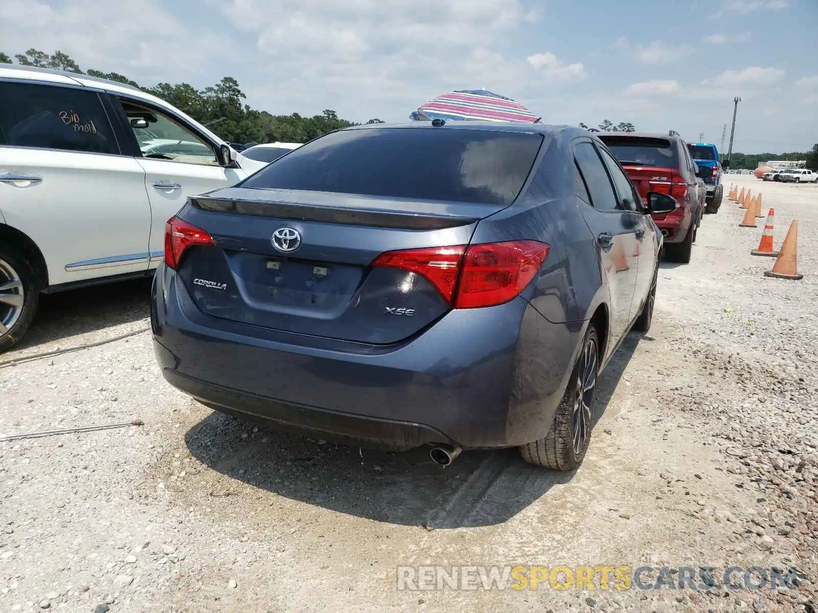 4 Photograph of a damaged car 5YFBURHE8KP923031 TOYOTA COROLLA 2019