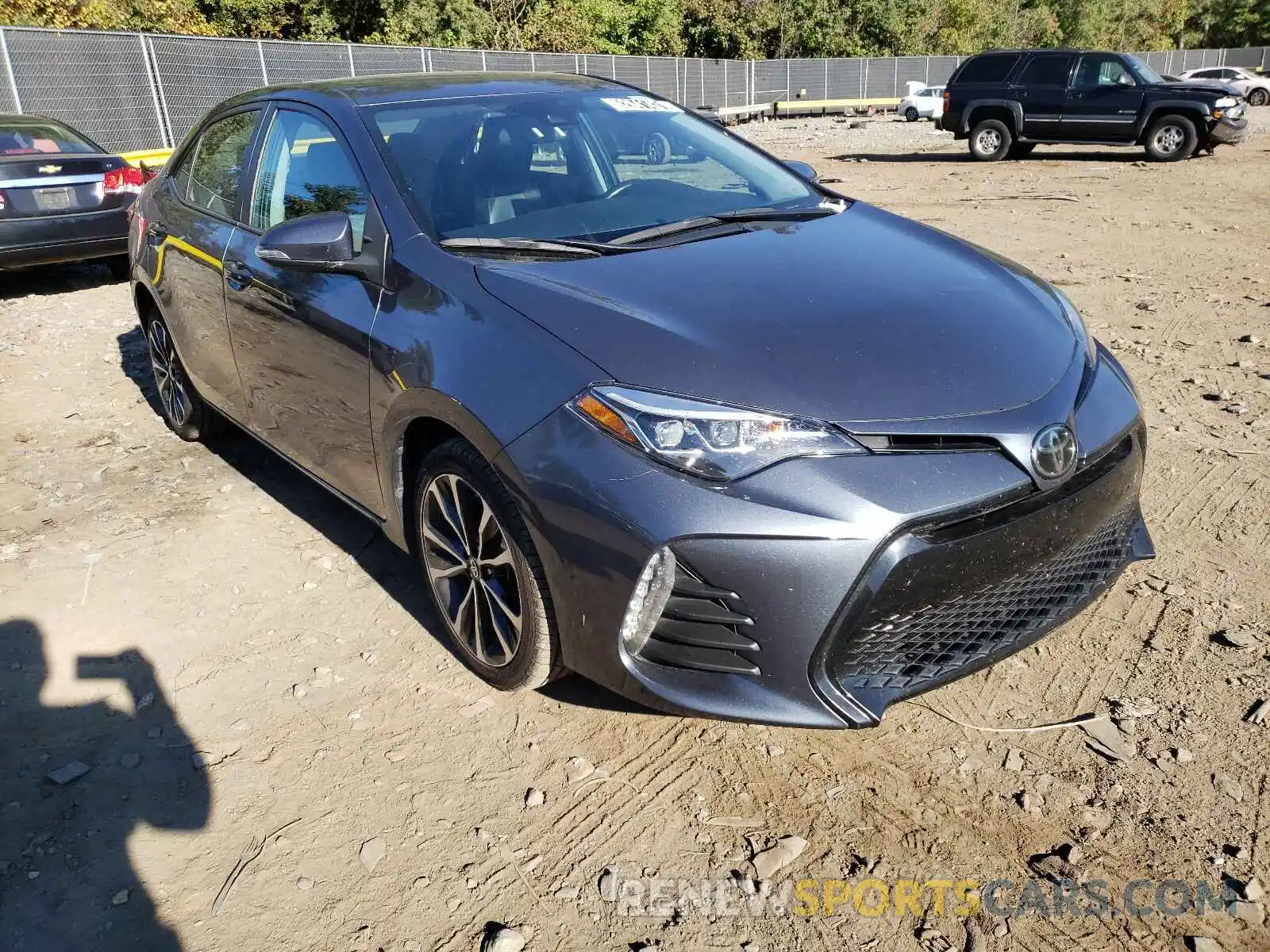 1 Photograph of a damaged car 5YFBURHE8KP923448 TOYOTA COROLLA 2019