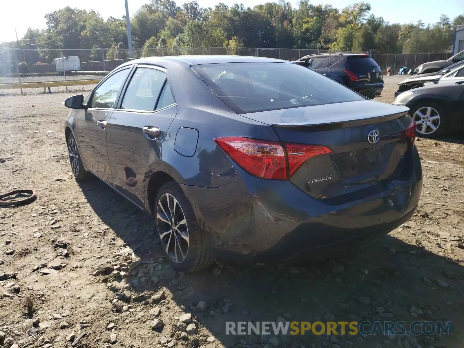 3 Photograph of a damaged car 5YFBURHE8KP923448 TOYOTA COROLLA 2019