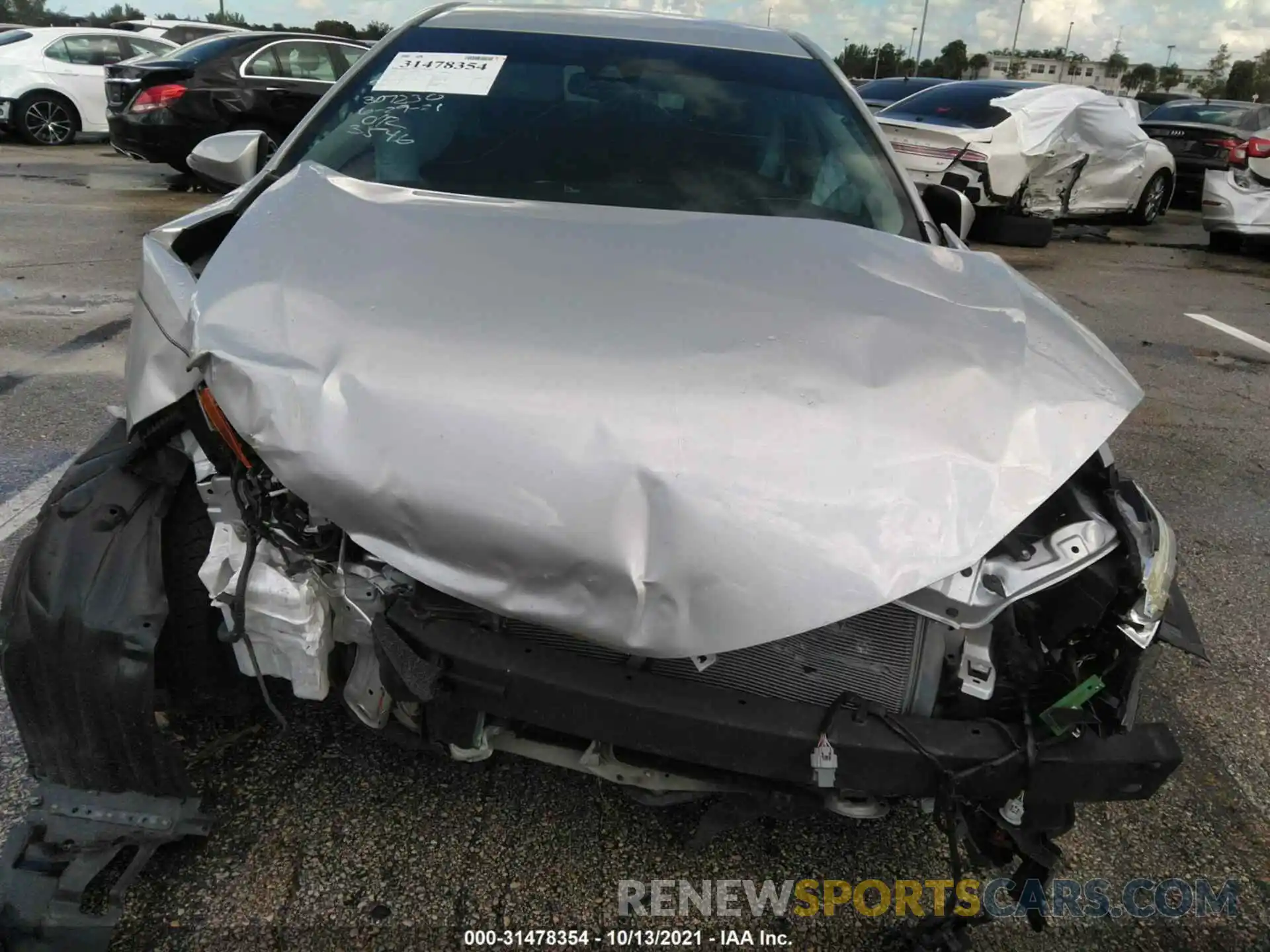 6 Photograph of a damaged car 5YFBURHE8KP923546 TOYOTA COROLLA 2019