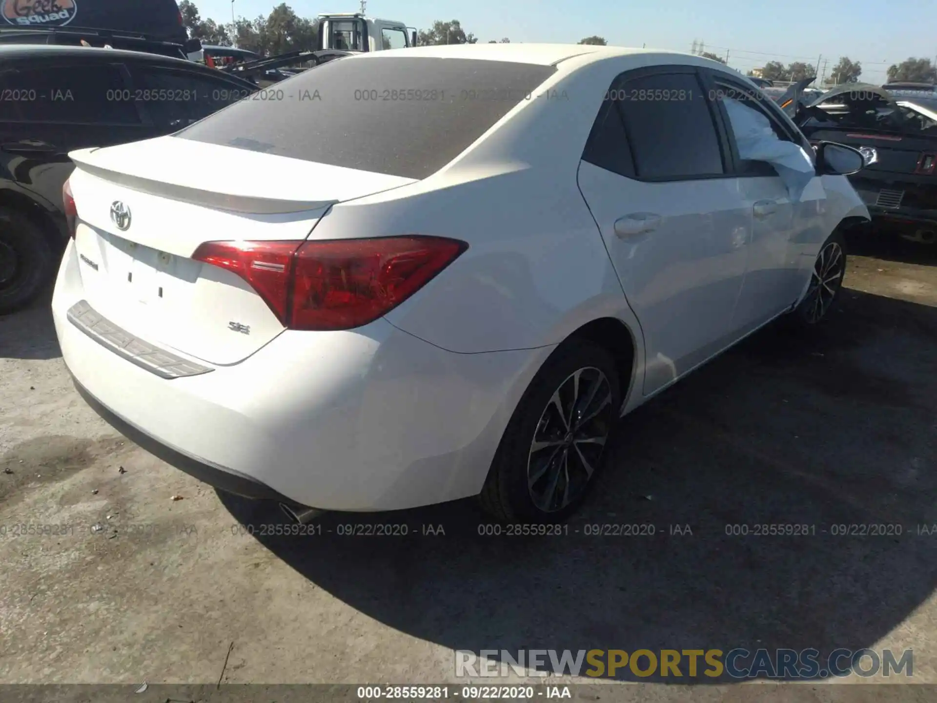 4 Photograph of a damaged car 5YFBURHE8KP924499 TOYOTA COROLLA 2019