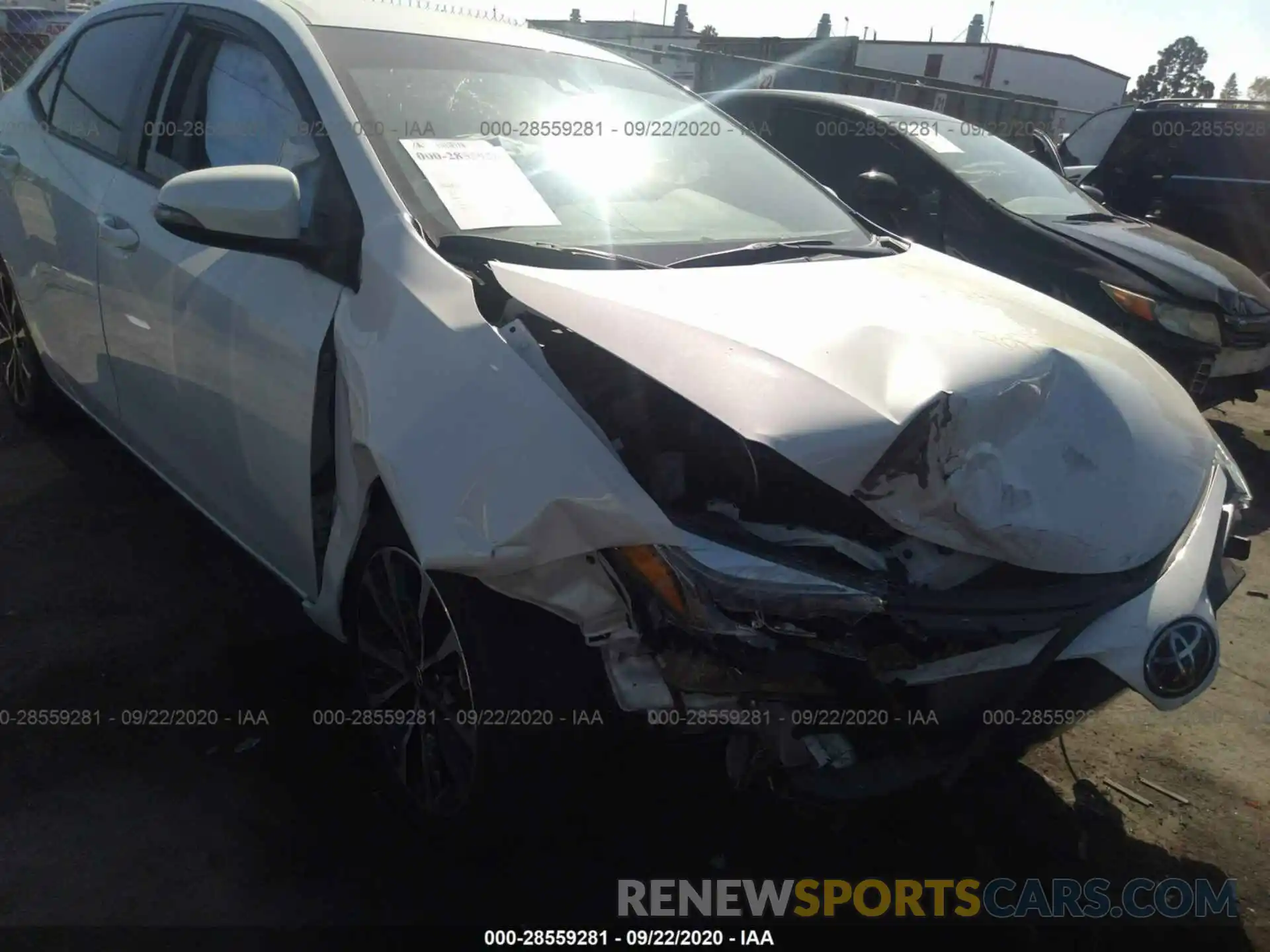 6 Photograph of a damaged car 5YFBURHE8KP924499 TOYOTA COROLLA 2019