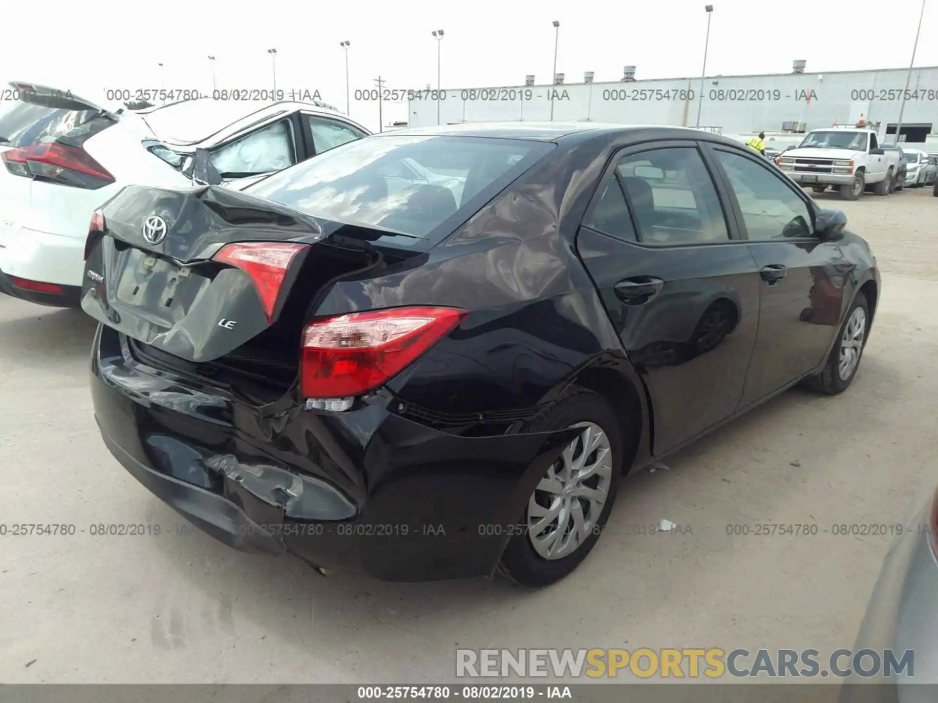 4 Photograph of a damaged car 5YFBURHE8KP924518 TOYOTA COROLLA 2019