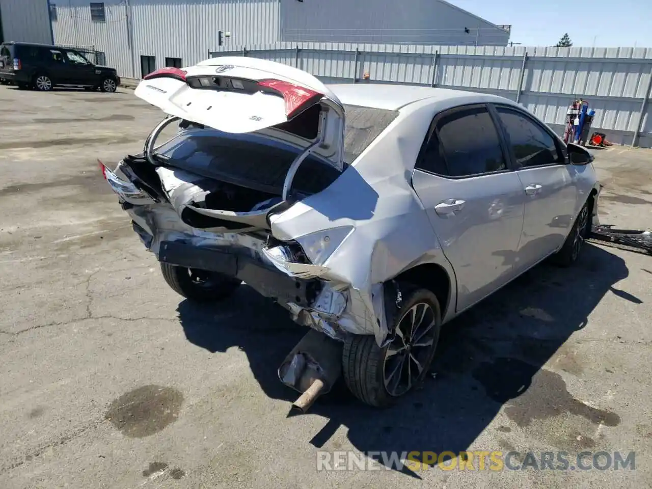 4 Photograph of a damaged car 5YFBURHE8KP924549 TOYOTA COROLLA 2019