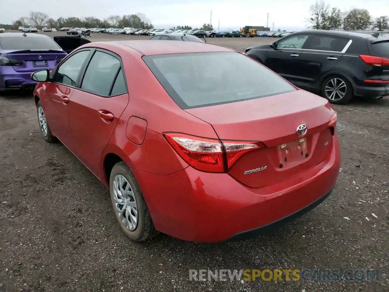 3 Photograph of a damaged car 5YFBURHE8KP924938 TOYOTA COROLLA 2019