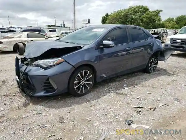 2 Photograph of a damaged car 5YFBURHE8KP925507 TOYOTA COROLLA 2019