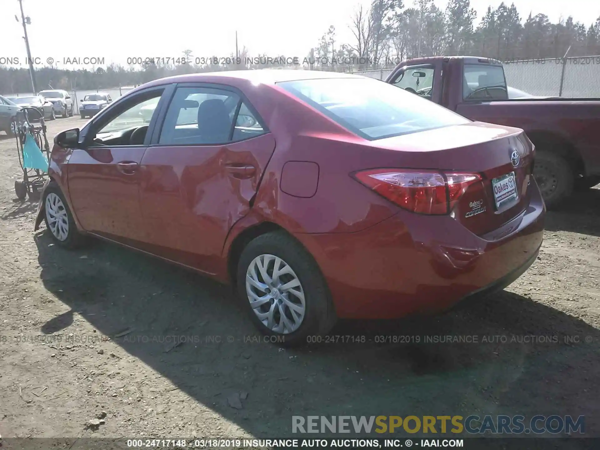 3 Photograph of a damaged car 5YFBURHE8KP925586 TOYOTA COROLLA 2019