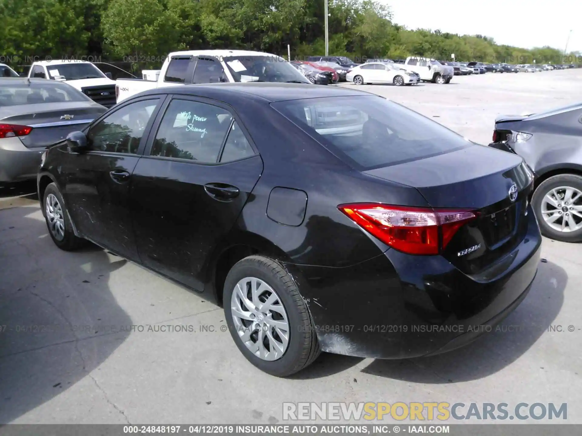 3 Photograph of a damaged car 5YFBURHE8KP926074 TOYOTA COROLLA 2019