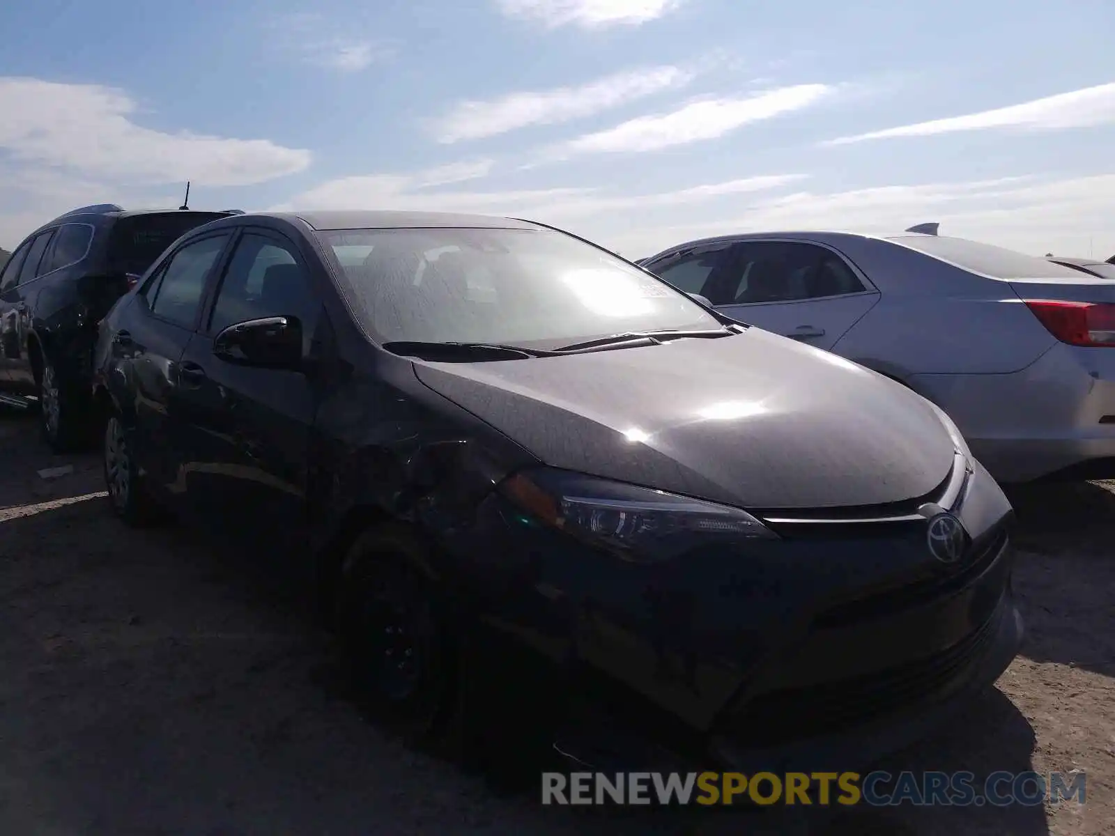 1 Photograph of a damaged car 5YFBURHE8KP926995 TOYOTA COROLLA 2019