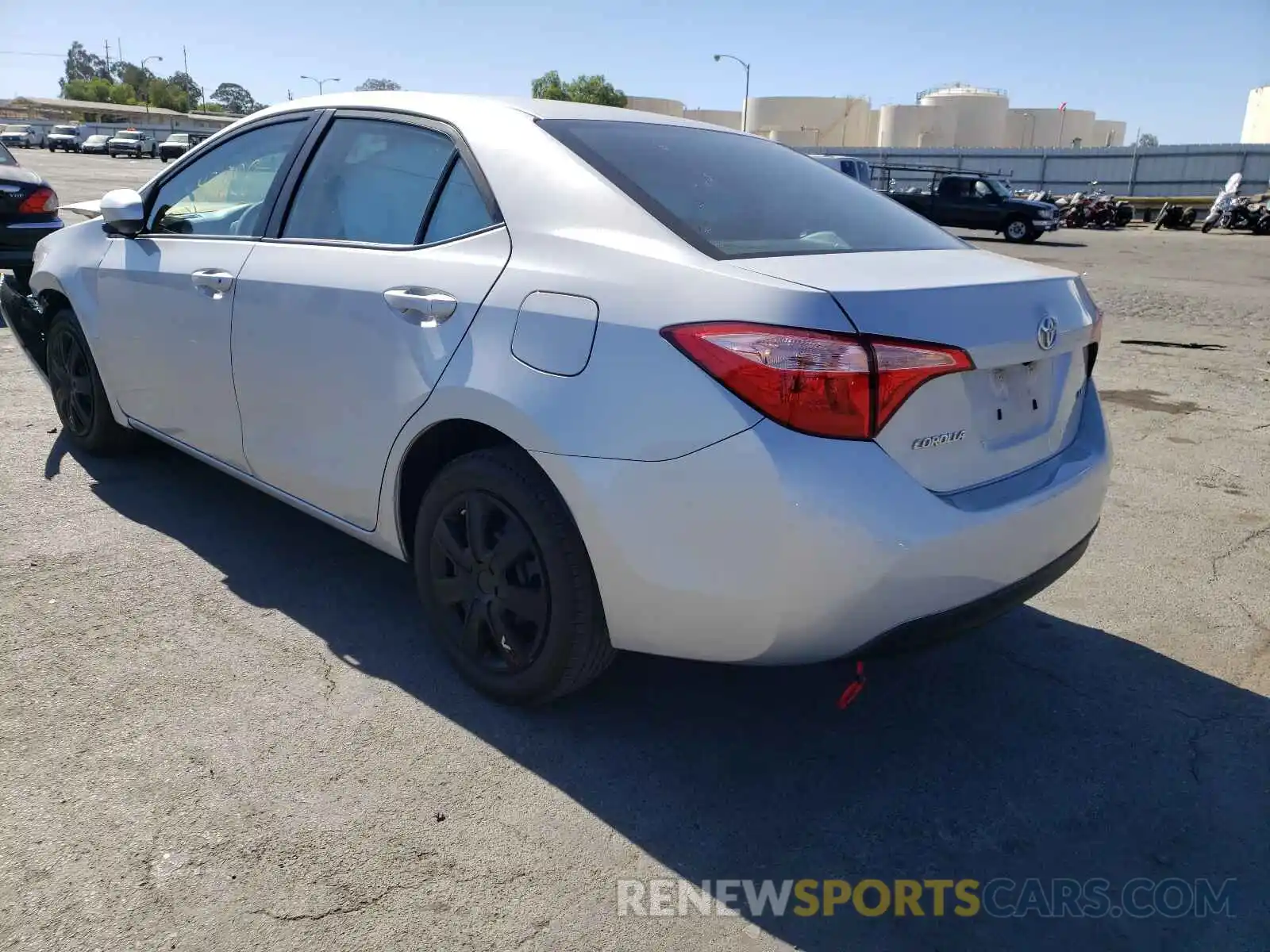 3 Photograph of a damaged car 5YFBURHE8KP927015 TOYOTA COROLLA 2019