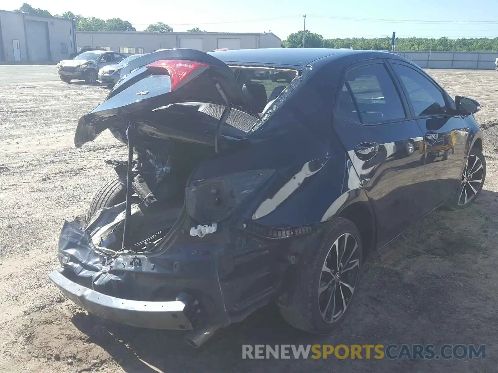 4 Photograph of a damaged car 5YFBURHE8KP927080 TOYOTA COROLLA 2019