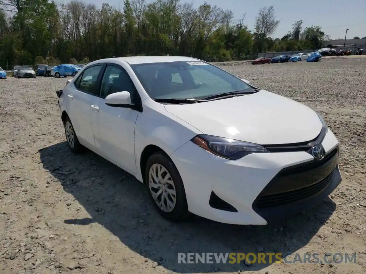 1 Photograph of a damaged car 5YFBURHE8KP927984 TOYOTA COROLLA 2019