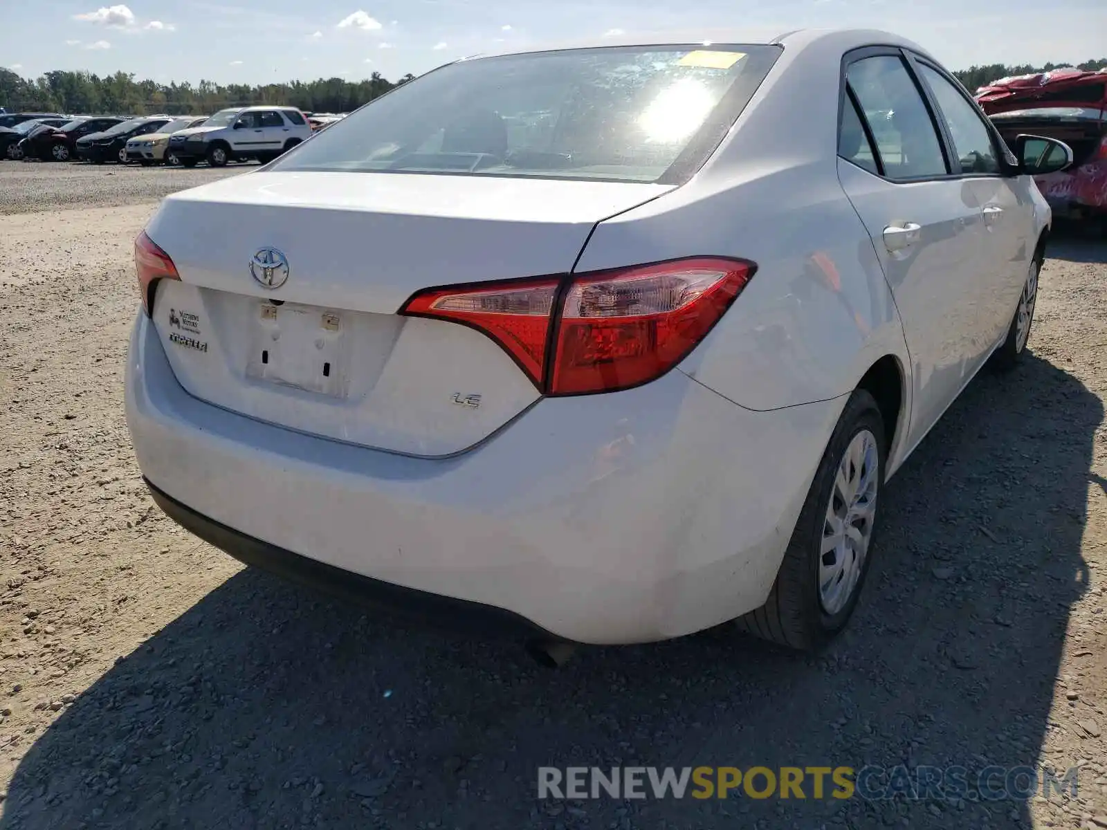 4 Photograph of a damaged car 5YFBURHE8KP928343 TOYOTA COROLLA 2019