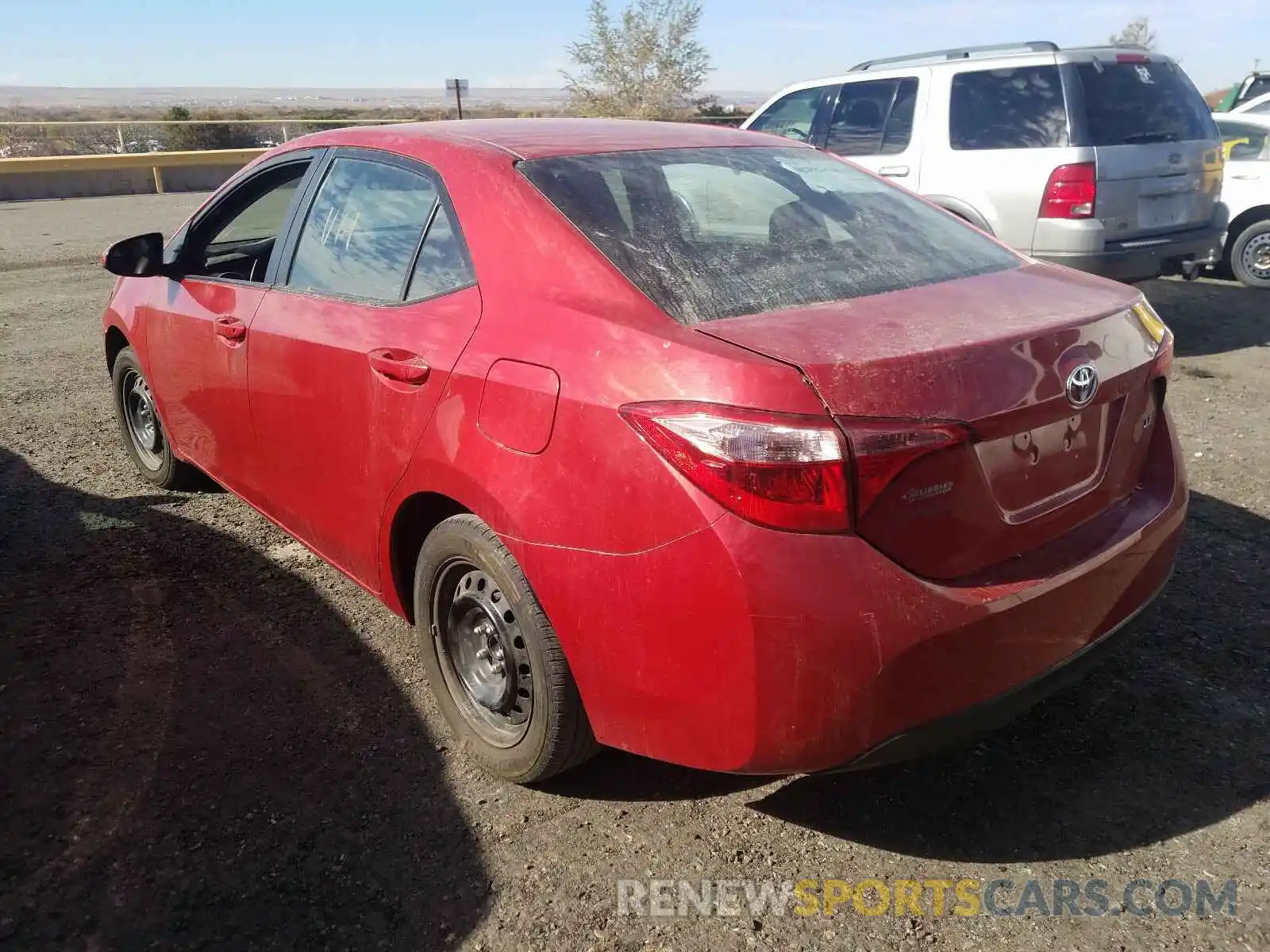 3 Photograph of a damaged car 5YFBURHE8KP928360 TOYOTA COROLLA 2019