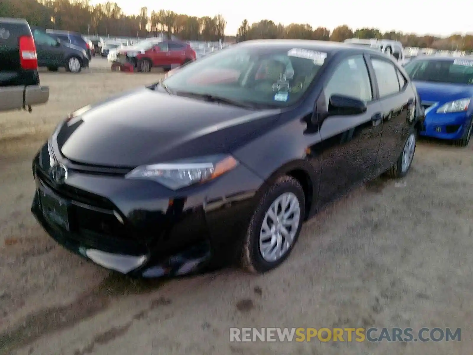 2 Photograph of a damaged car 5YFBURHE8KP928603 TOYOTA COROLLA 2019