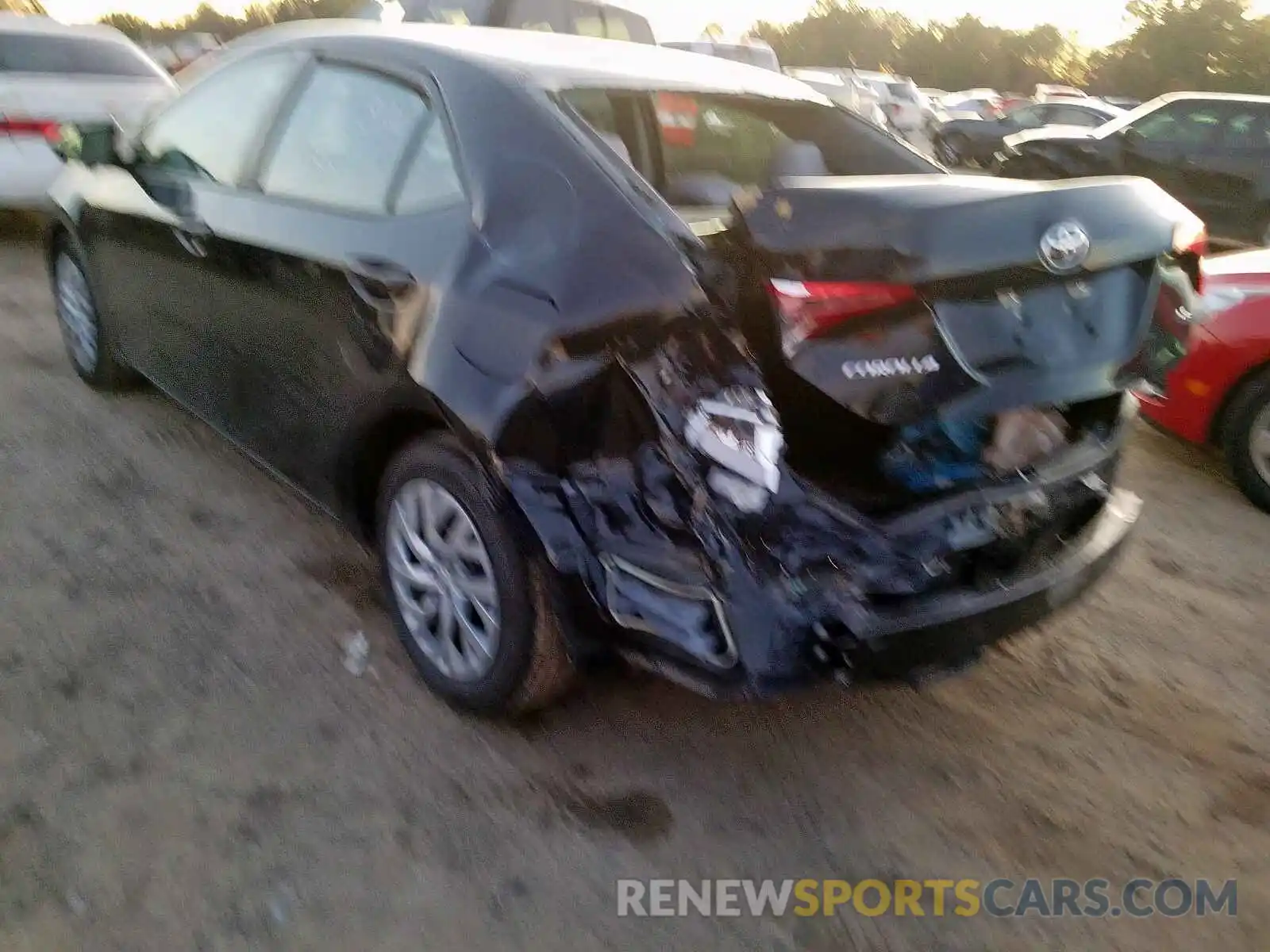 3 Photograph of a damaged car 5YFBURHE8KP928603 TOYOTA COROLLA 2019