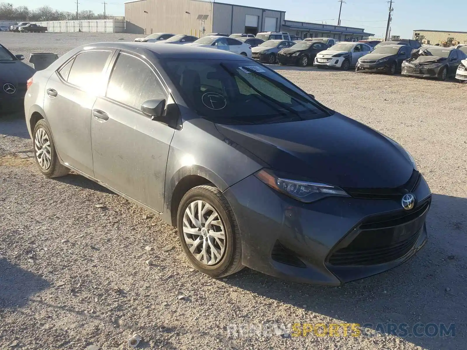 1 Photograph of a damaged car 5YFBURHE8KP928715 TOYOTA COROLLA 2019