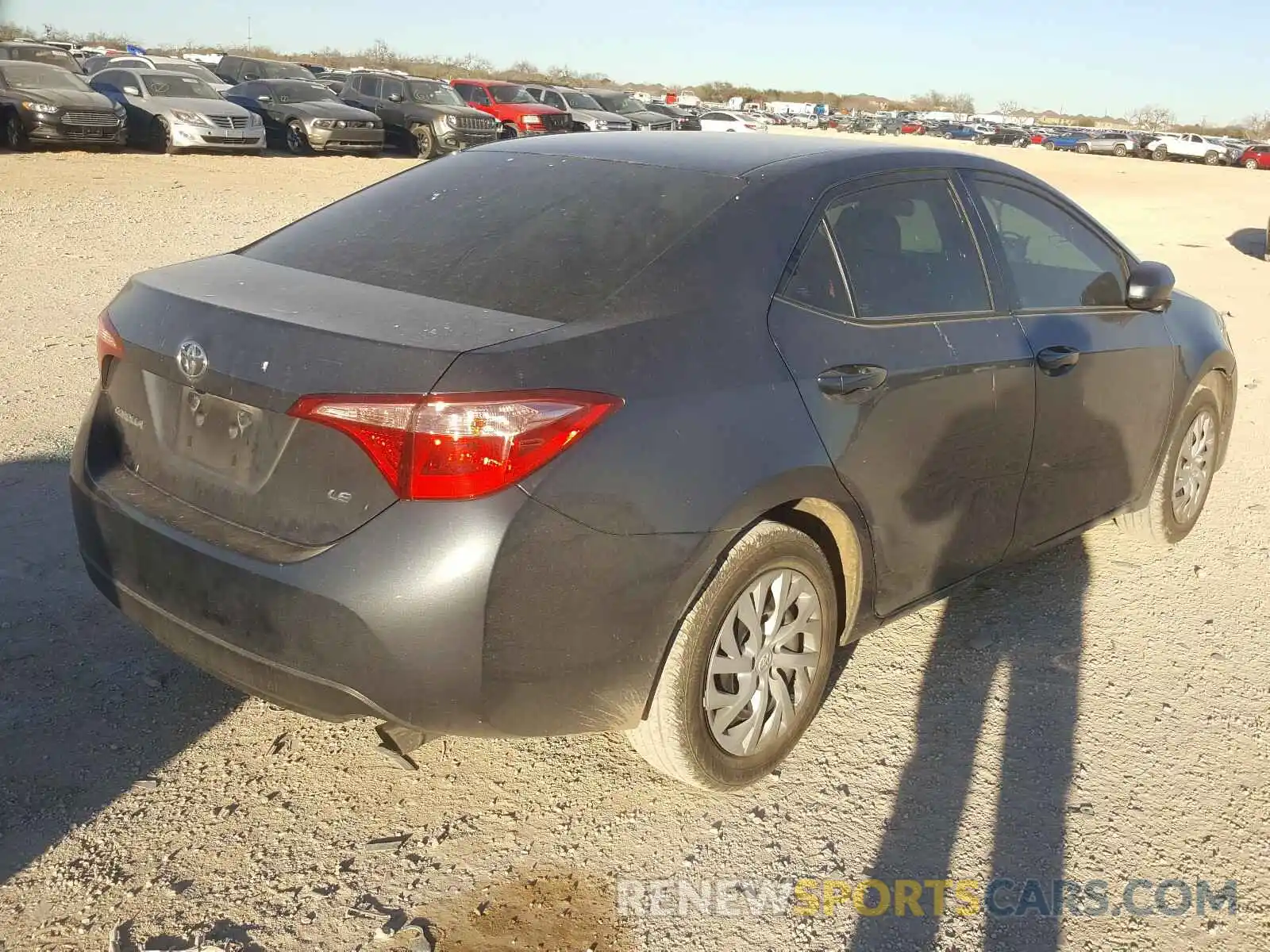 4 Photograph of a damaged car 5YFBURHE8KP928715 TOYOTA COROLLA 2019